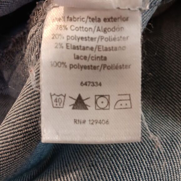 Venus Embellished  Denim Skirt. - Picture 10 of 12